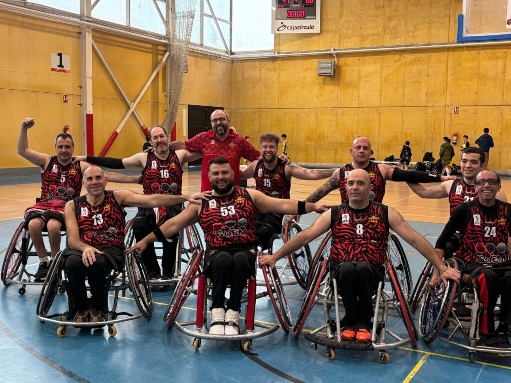 equipo cem l'Hospitalet en burgos, pase a final four